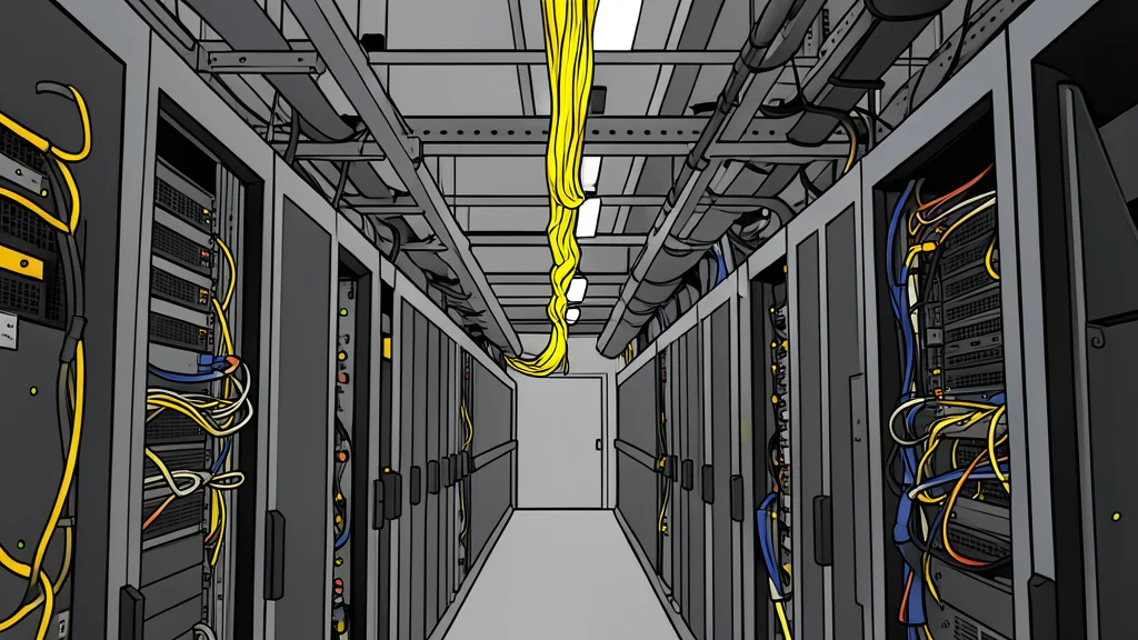 A digital bridge connecting a traditional stone bank vault to a glowing network of nodes