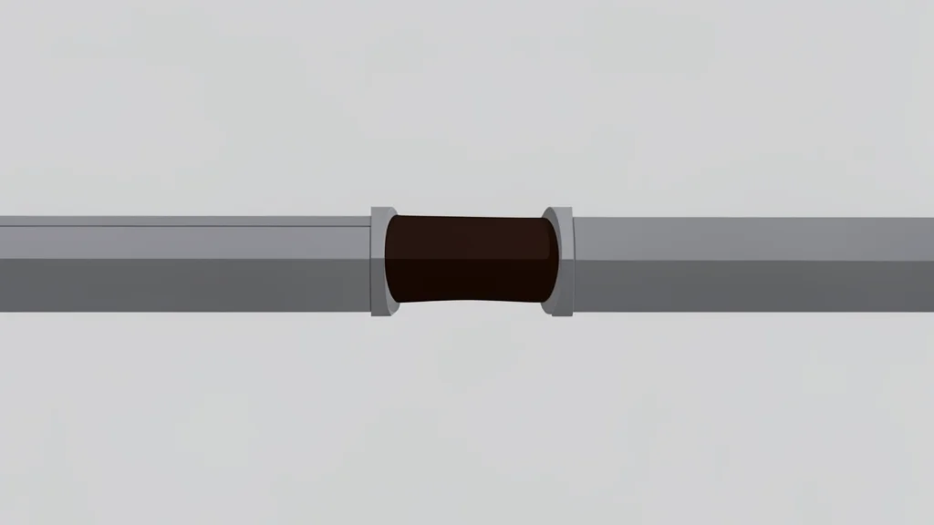 A dark, viscous liquid flowing through a narrow, industrial pipeline.