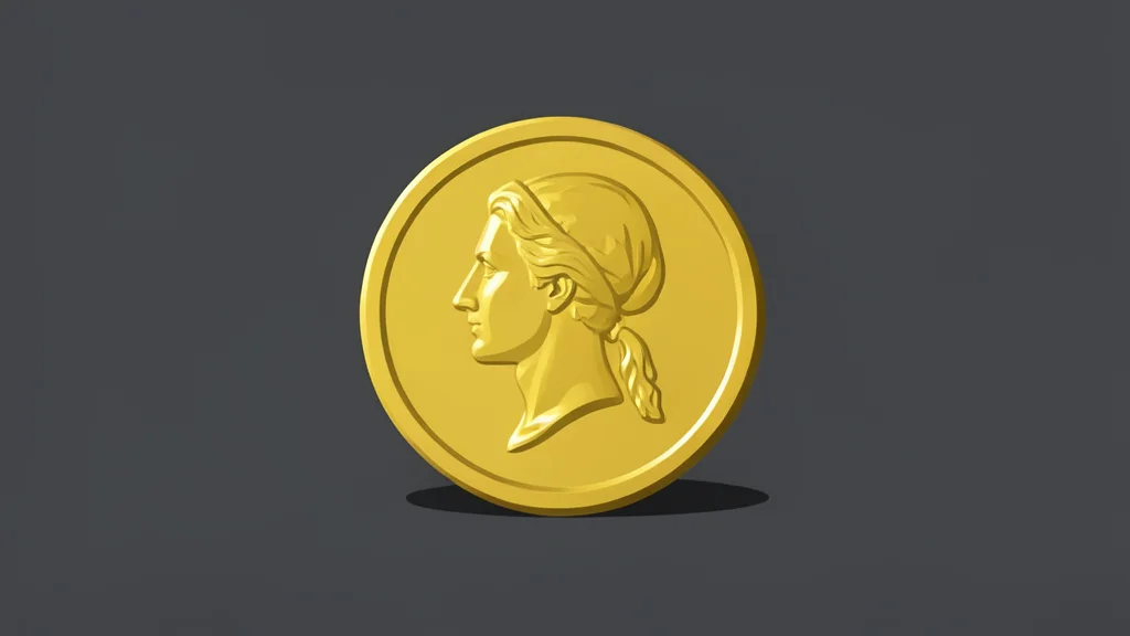 A stack of shiny gold bars resting on a dark surface