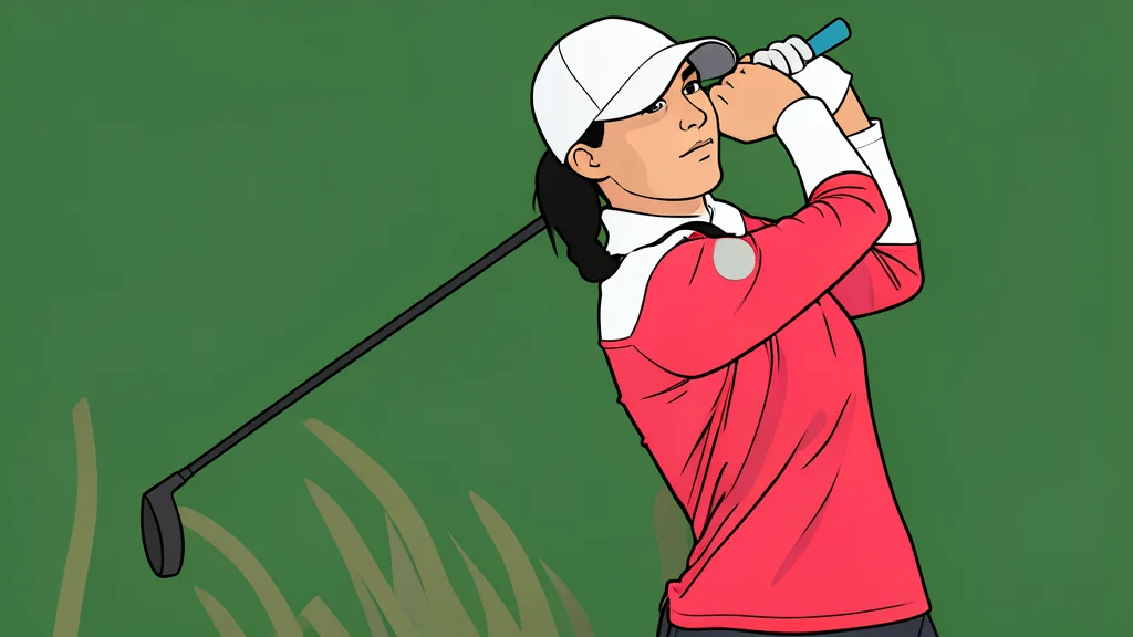 A golf club resting on a green grassy fairway near a sand bunker