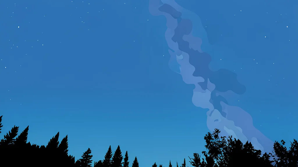 A satellite orbiting high above the Earth's atmosphere against a backdrop of stars