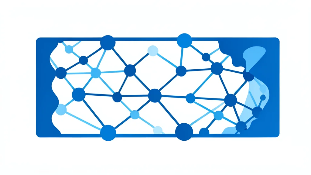 A digital representation of a stock certificate merging into a blockchain network node