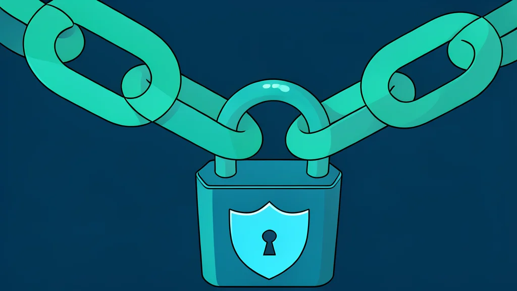 A digital padlock with a keyhole, symbolizing security and privacy