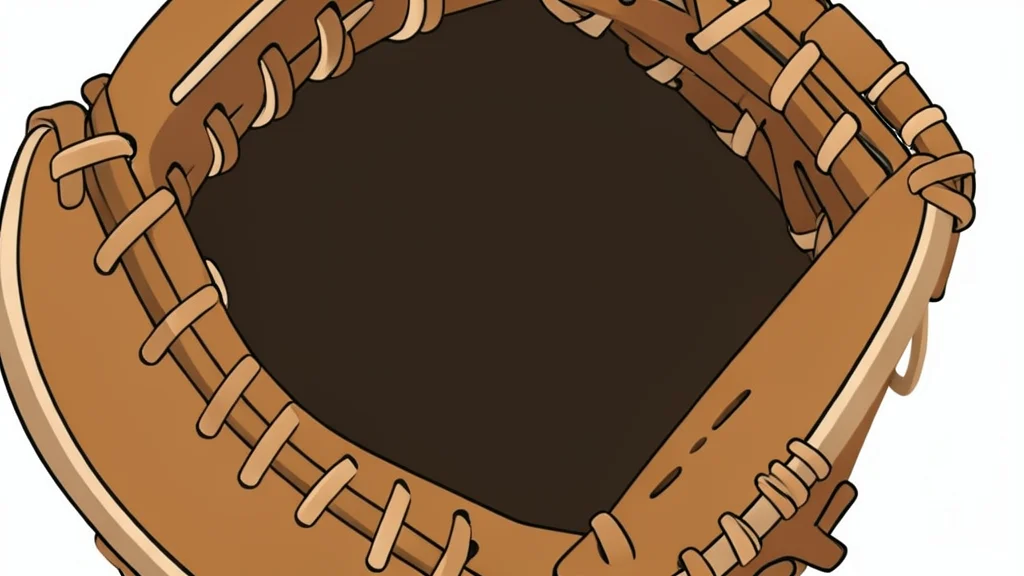 A flat-vector illustration of a baseball diamond with white chalk lines on green grass.