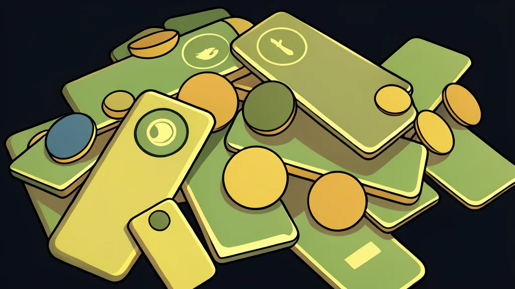 A stack of shiny gold bars resting on a dark surface
