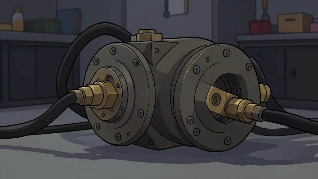 A complex assembly of precision metal gears and electronic circuit boards inside a rugged industrial housing