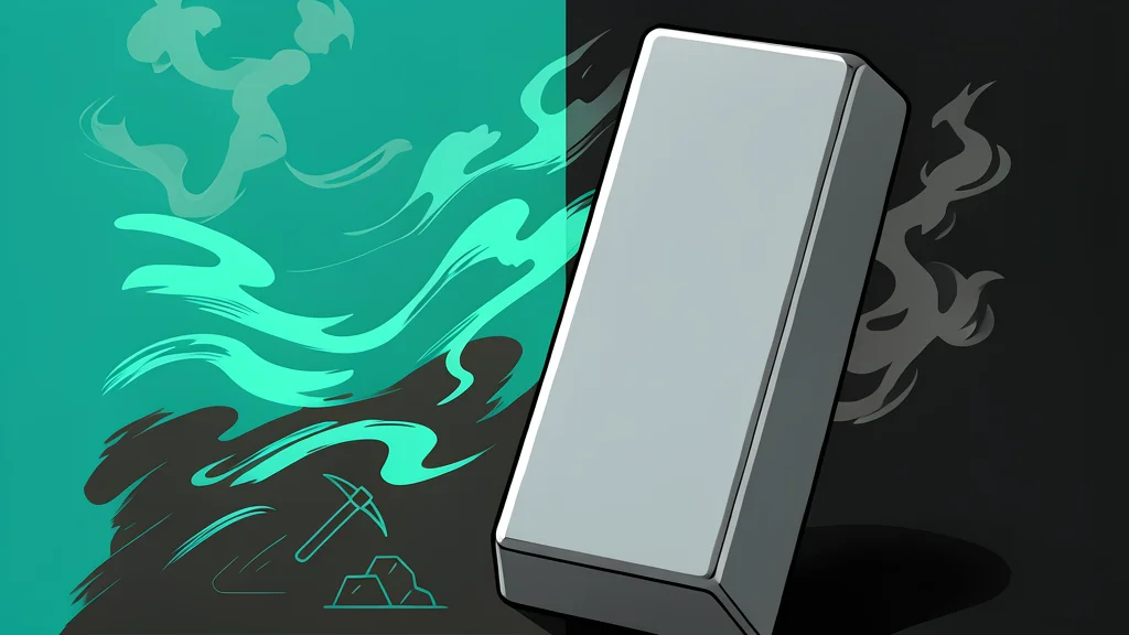 A stack of polished silver bars on a dark surface.