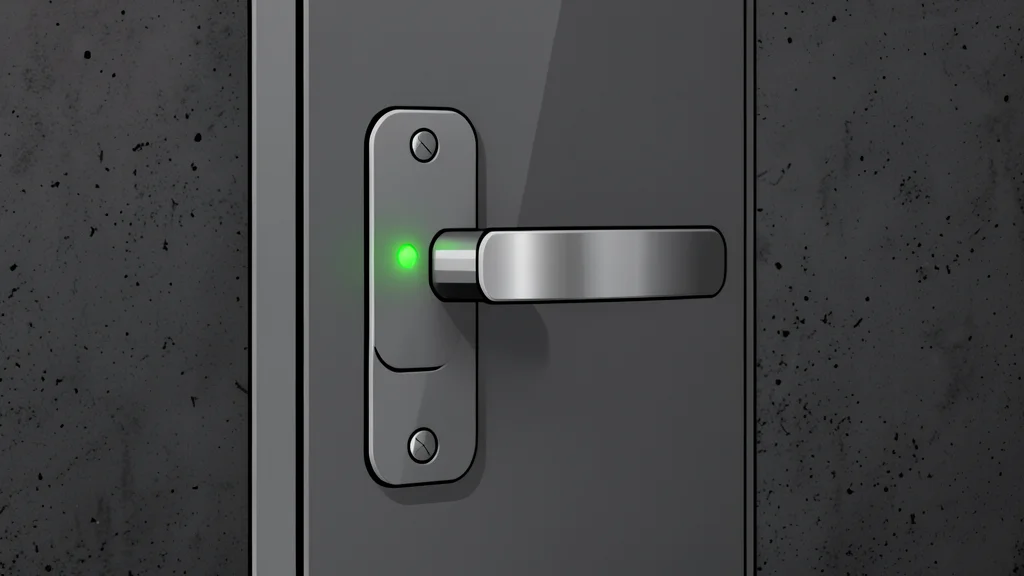 A digital shield protecting a server rack