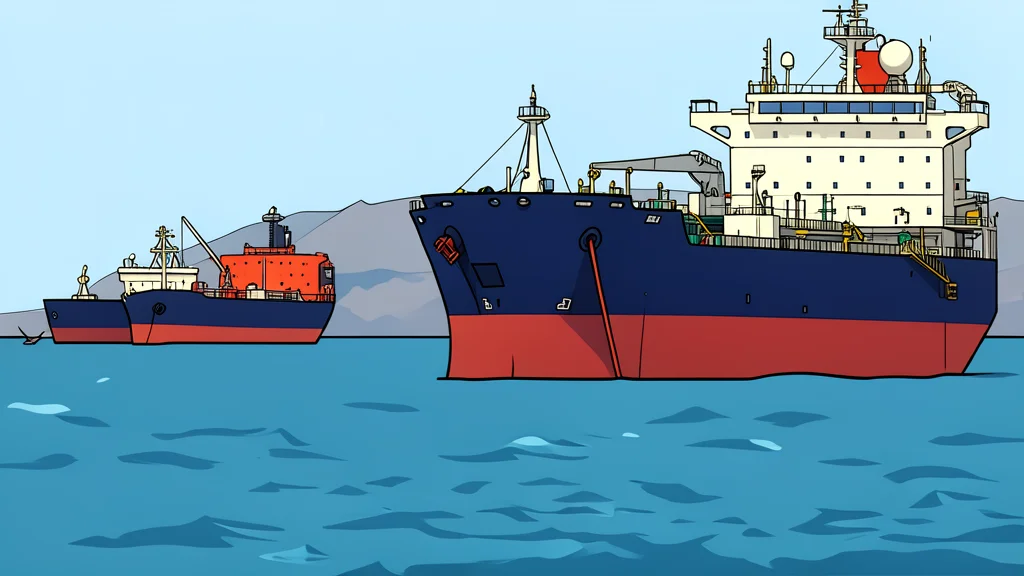 A vast expanse of dark blue ocean water with gentle waves, viewed from a high angle, representing a major international shipping route.
