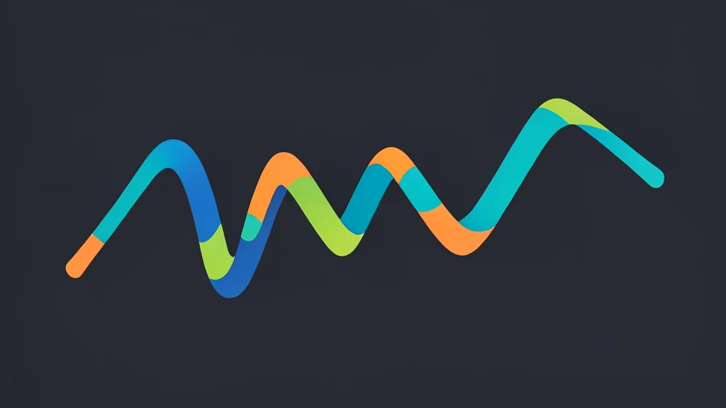 Abstract geometric shapes representing currency exchange rates on a dark background.