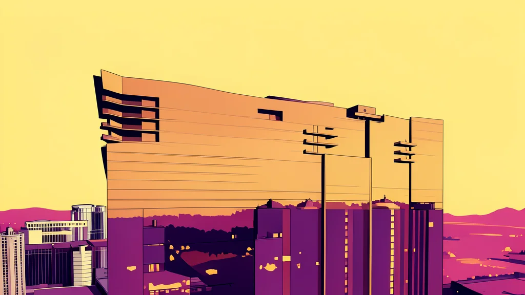 A row of empty shopping carts in a parking lot