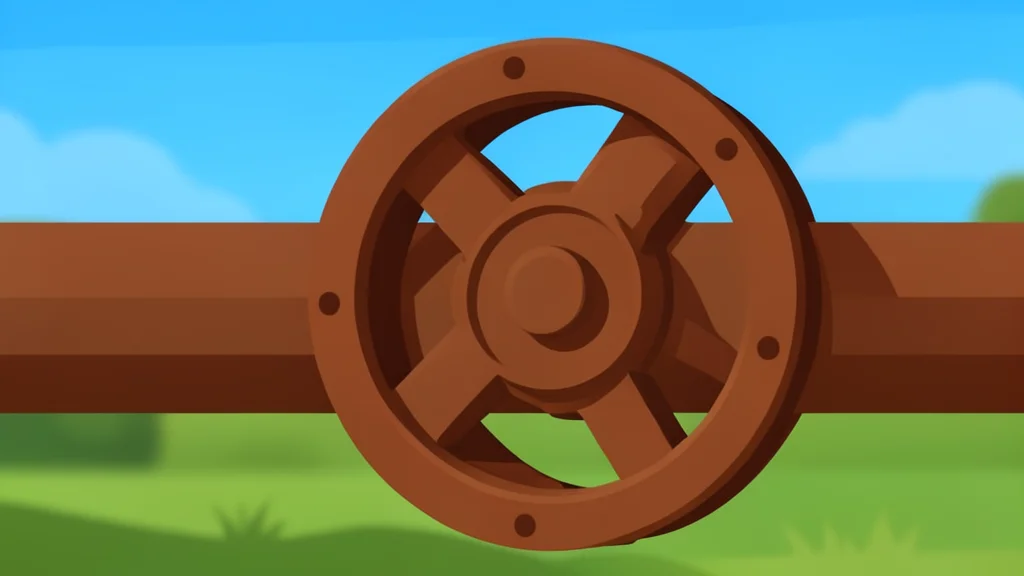 A long steel pipeline running through a grassy field