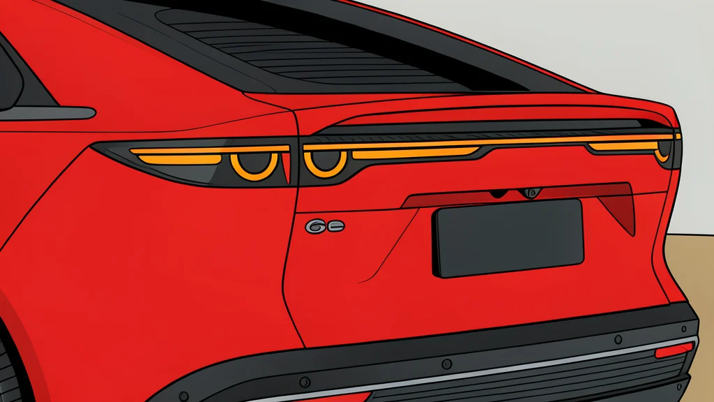 A sleek electric sedan parked on a quiet European street with a charging cable connected to its side port