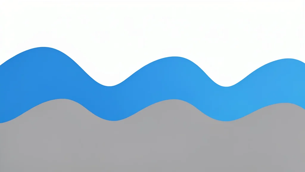 A smooth, undulating wave pattern representing market volatility