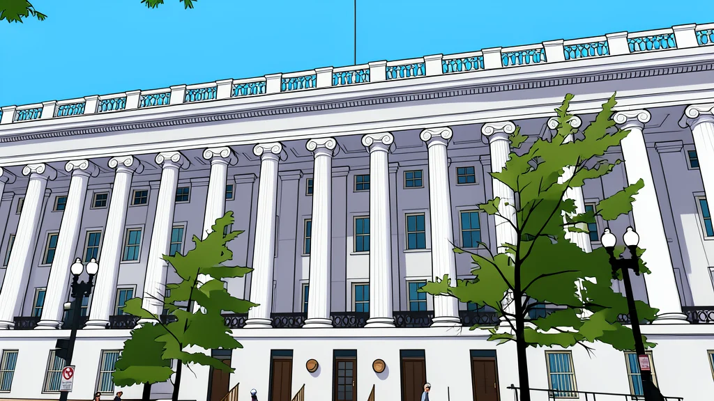 A stack of government bond certificates resting on a wooden desk next to a globe