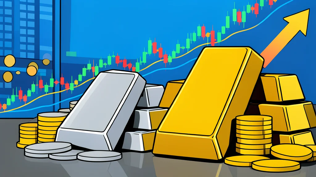 A stack of polished gold bars resting on a dark surface