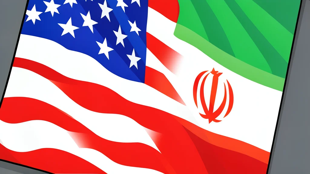 A minimalist vector illustration of a round diplomatic table with two chairs facing each other, set against a stylized map of the Middle East, featuring the Red Sea and the Bab al Mandab strait.
