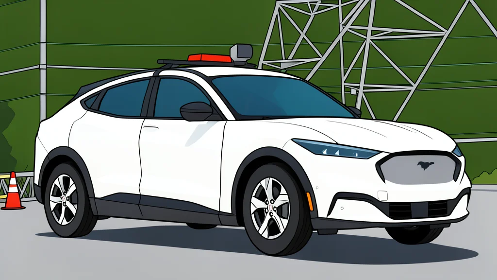 A white electric car plugged into a charging post in a quiet suburban driveway.