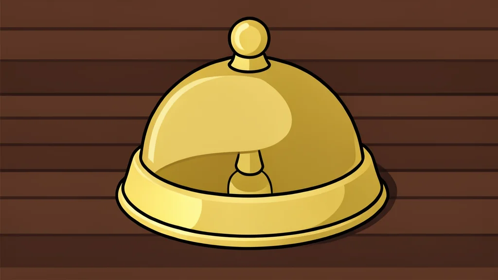A wooden gavel resting on a polished desk surface
