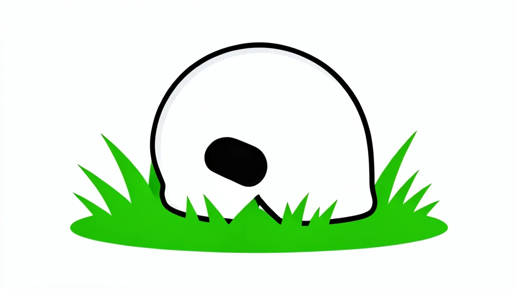 A white football helmet resting on green grass