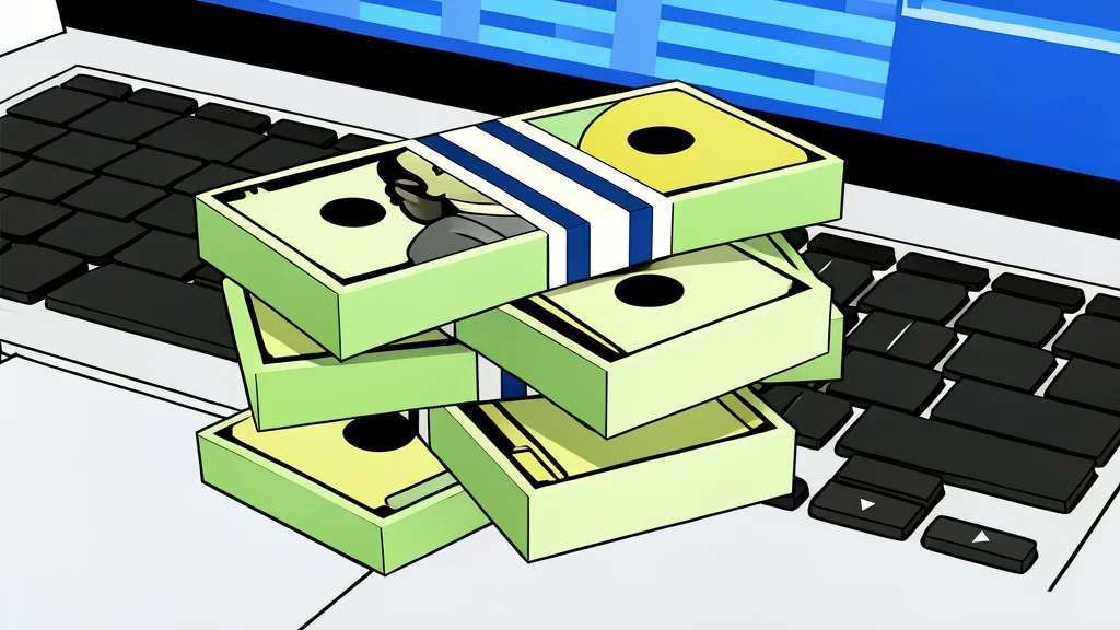 A stack of coins and a protective shield symbolizing financial stability and risk management