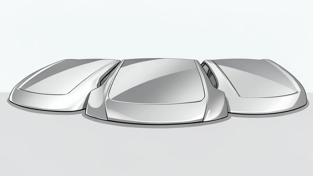 A row of polished car hoods in a dealership showroom