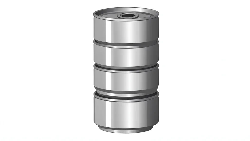 A stack of empty aluminum beverage cans