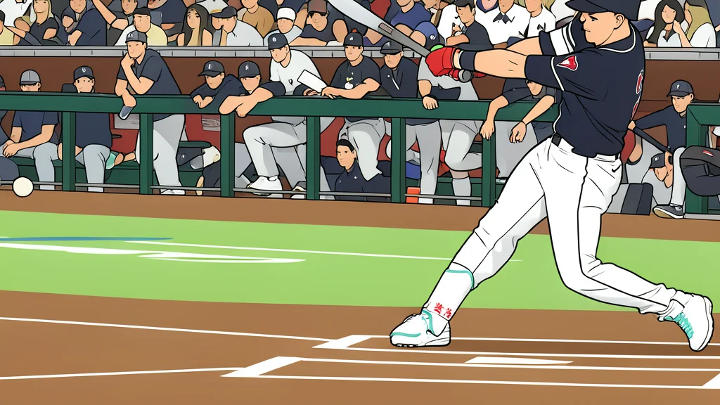 A baseball resting on the dirt of a home plate area