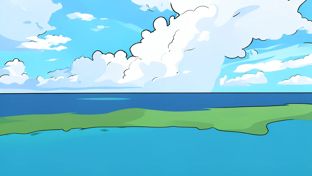 A coral reef structure rising from deep blue ocean water