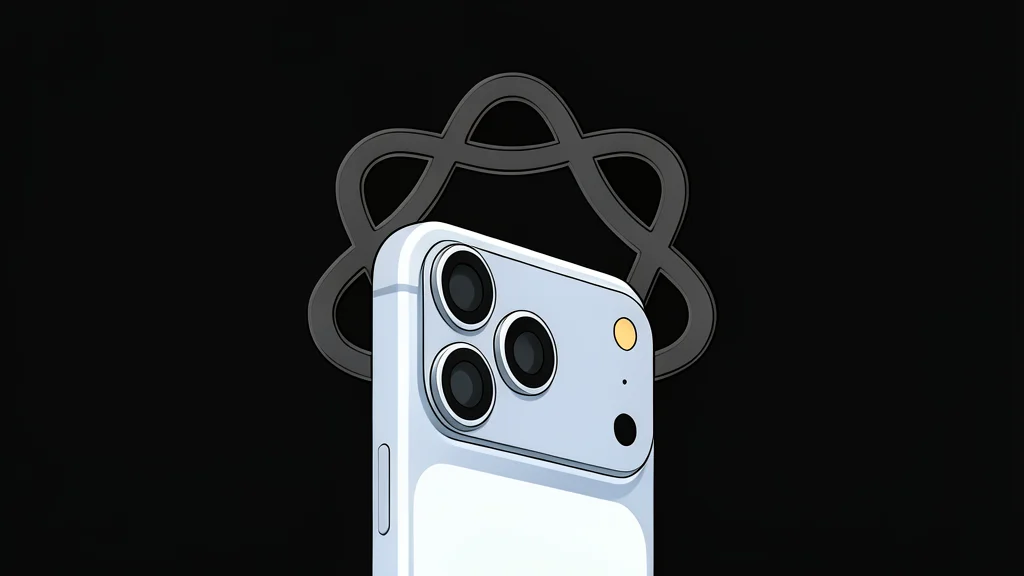 A sleek, modern smartphone lying on a wooden desk next to a charging cable.