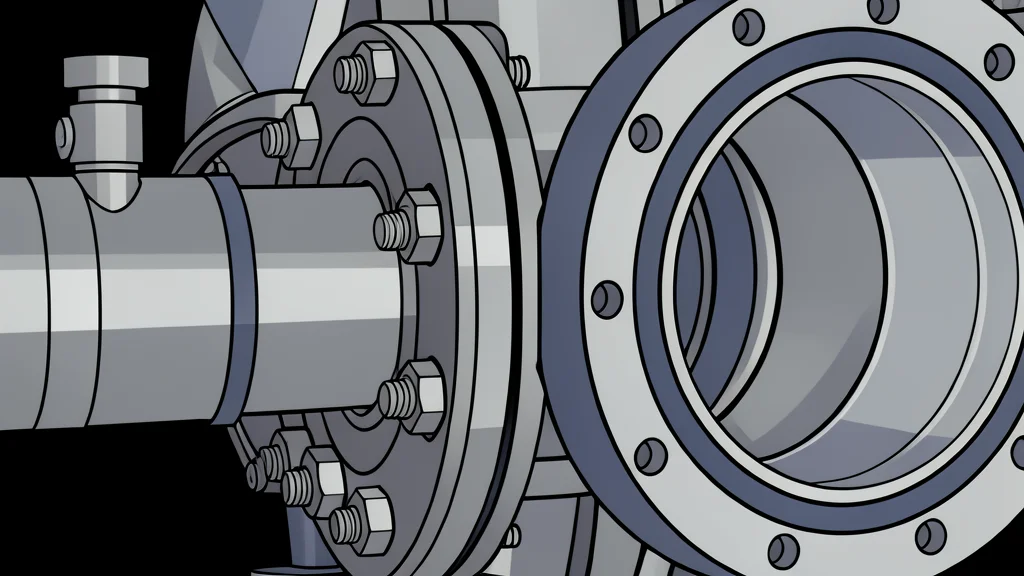 A polished metal wafer polishing machine arm hovering over a circular silicon disc