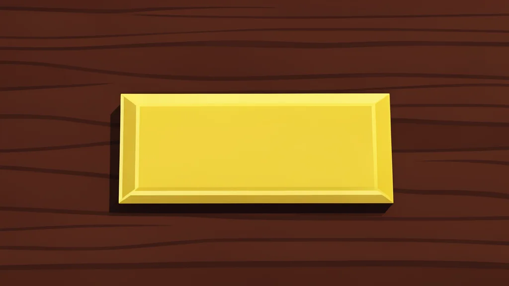 A stack of gold bars and a pile of paper currency on a wooden desk