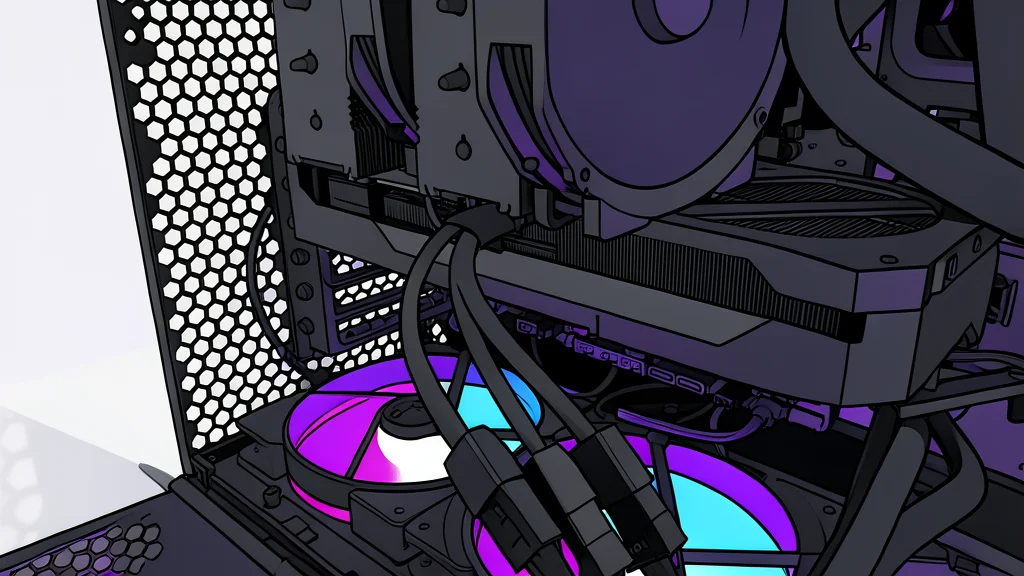 A high-end graphics card with a large cooling fan and heat sink fins