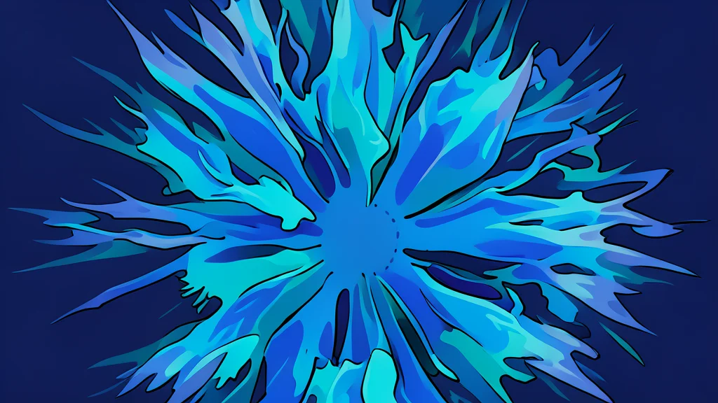 A glowing neural network structure expanding into a vast, starry void