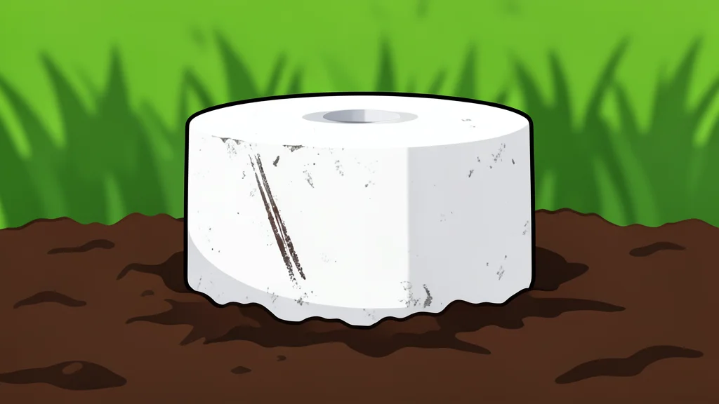A baseball mound with a white pitching rubber in the center, surrounded by dirt and grass.
