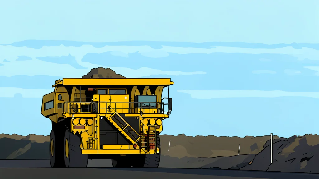 A cross-section of layered earth strata revealing veins of metallic ore