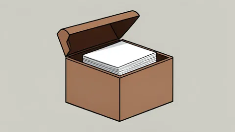 A stack of paper ballots in a ballot box