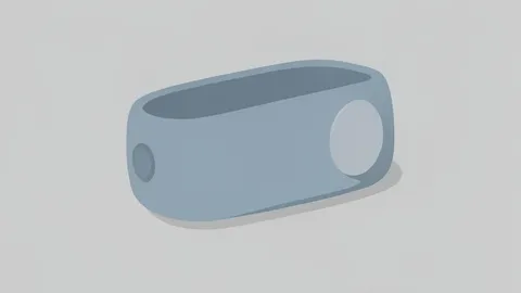 A sleek, minimalist wrist-worn medical device resting on a neutral surface