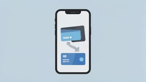 A digital wallet interface on a smartphone screen