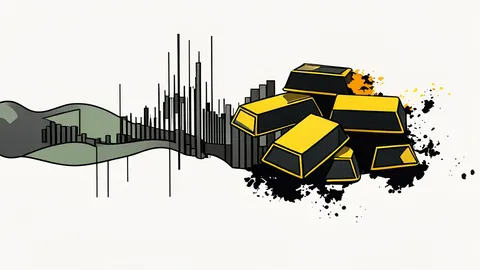 A rough, unrefined nugget of yellow metal resting on a dark surface