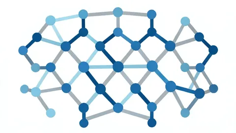A crystalline lattice structure composed of interconnected geometric nodes