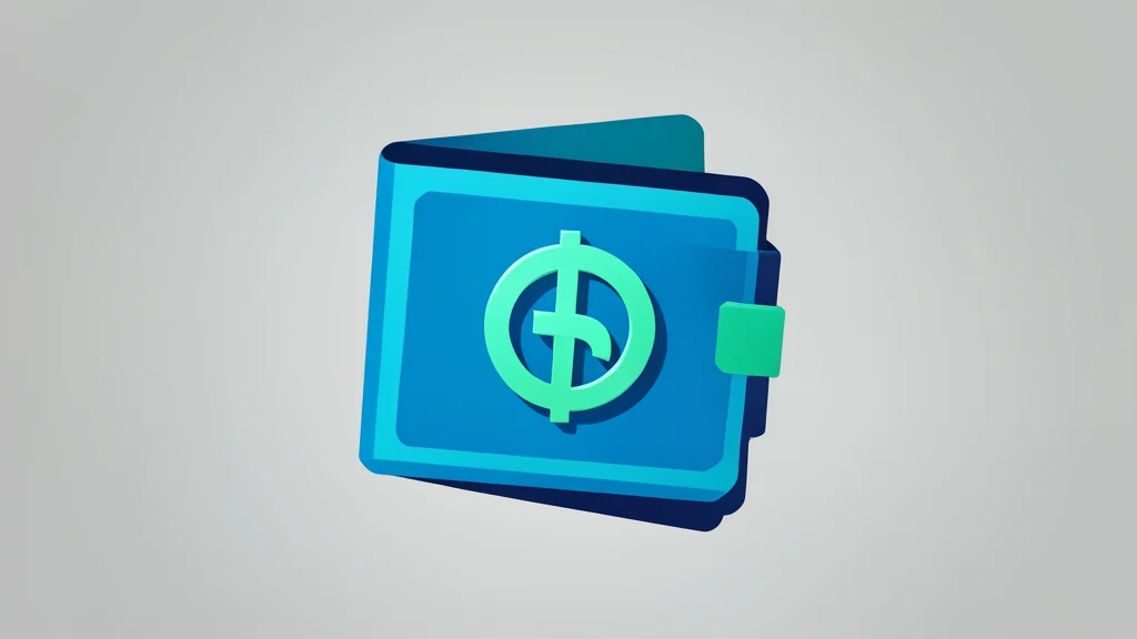 A digital wallet interface displaying a stablecoin symbol