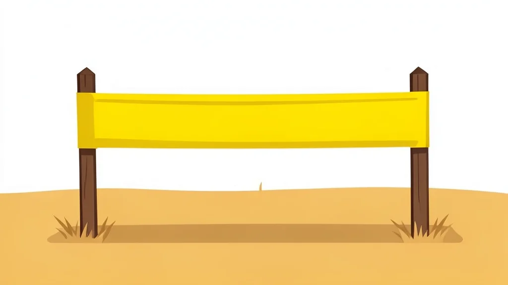 A flat-vector illustration of a paved roadside with dry grass verges and a single street lamp.