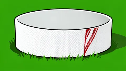 A green football pitch with white boundary lines and a goal net in the background