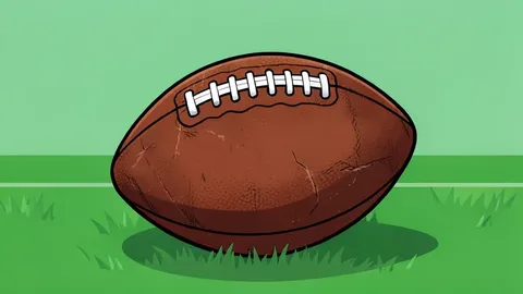 A green grass football field with white yard lines and goalposts at the end zone
