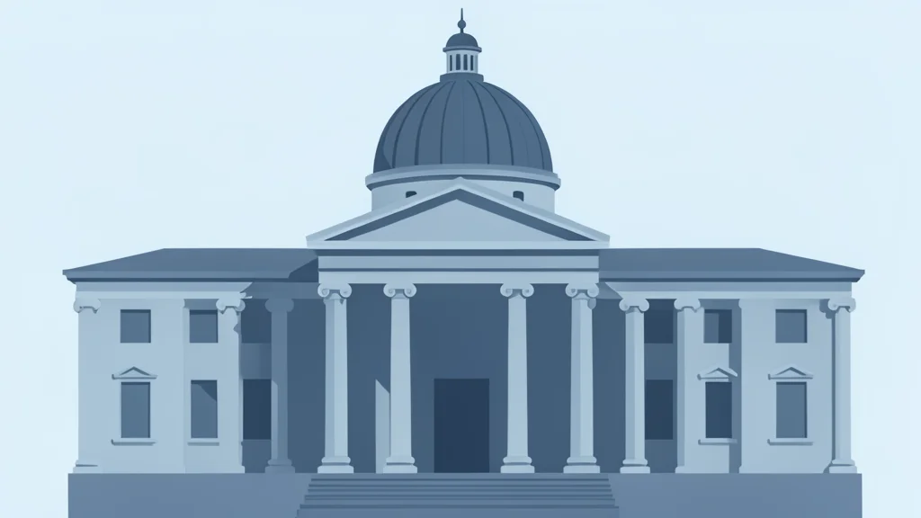 The neoclassical facade of the Bank of England building with its iconic dome and columns.