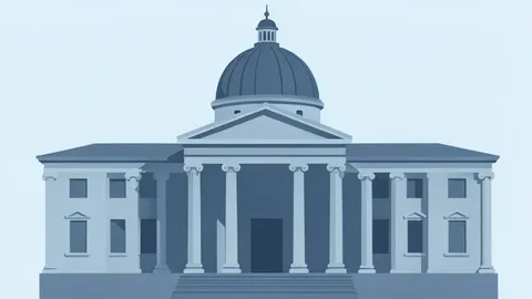 The neoclassical facade of the Bank of England building with its iconic dome and columns.