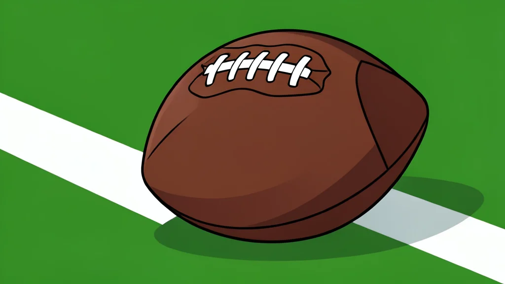 A green grass football field with white yard lines and goalposts at the end zone