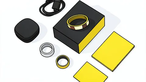 A polished stainless steel ring with a smooth, seamless band design