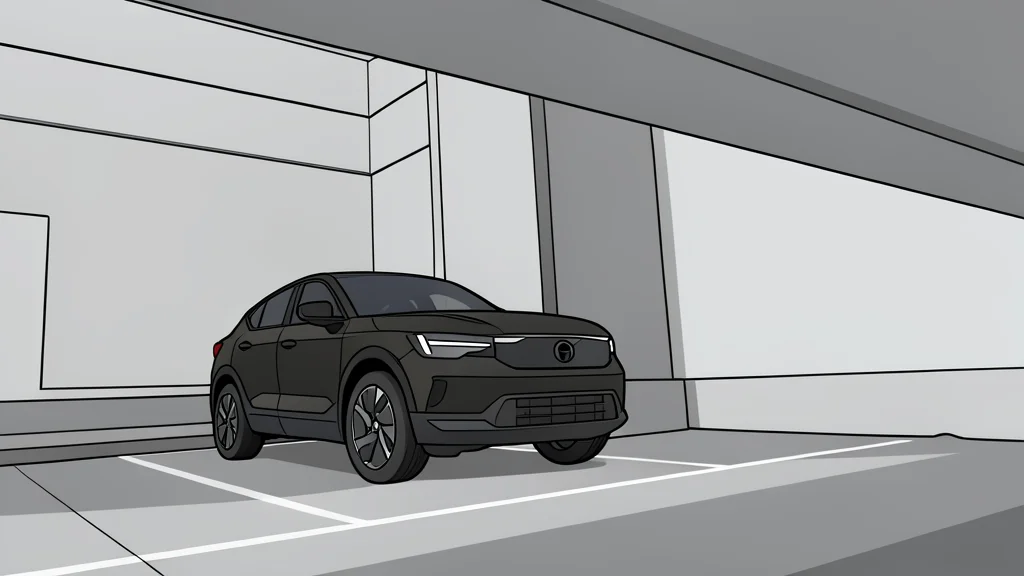 A sleek electric SUV parked on a paved road